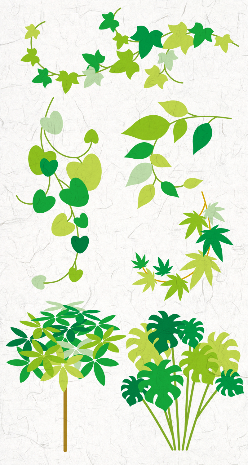 植物のグラフィックパターンを制作 ネクストワンwebマガジン